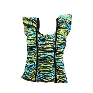 INC tank top rouching detail - petite size